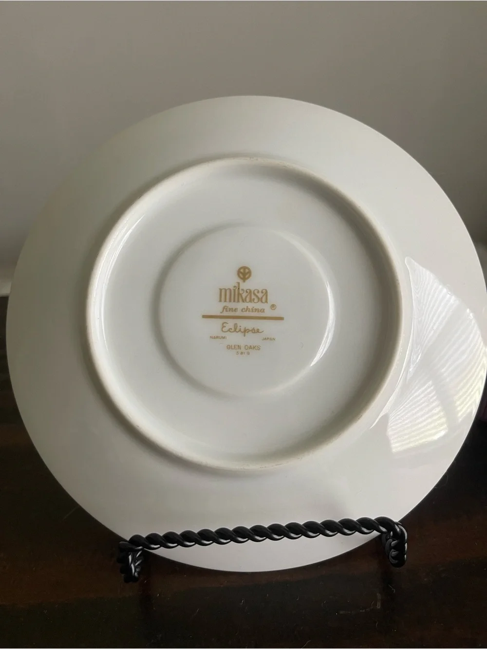 Mikasa Vintage Fine China Tea Saucer set of 4